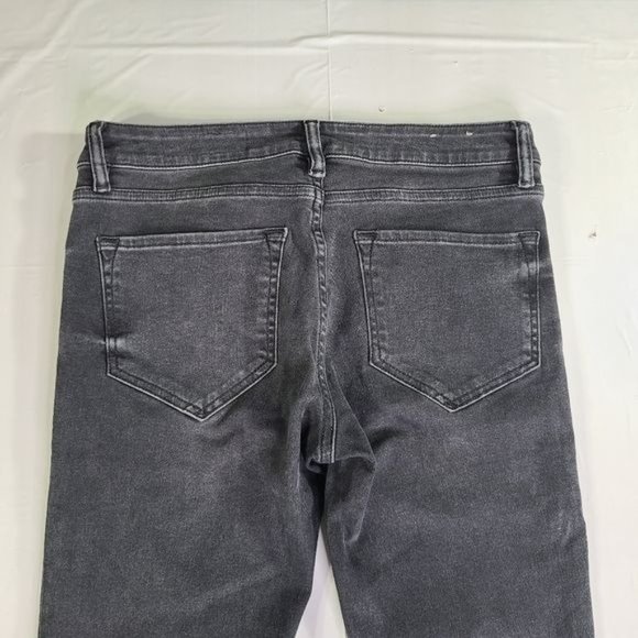 SOLD All Saints Dark Grey Skinny Jeans Sz 26 - Picture 5 of 11